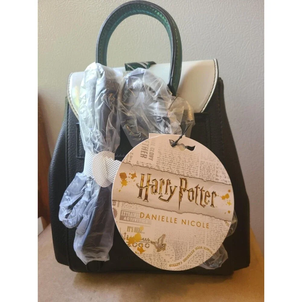 Danielle Nicole Harry Potter Slytherin Mini Backpack Gorgeous NEW NWT - Picture 2 of 2